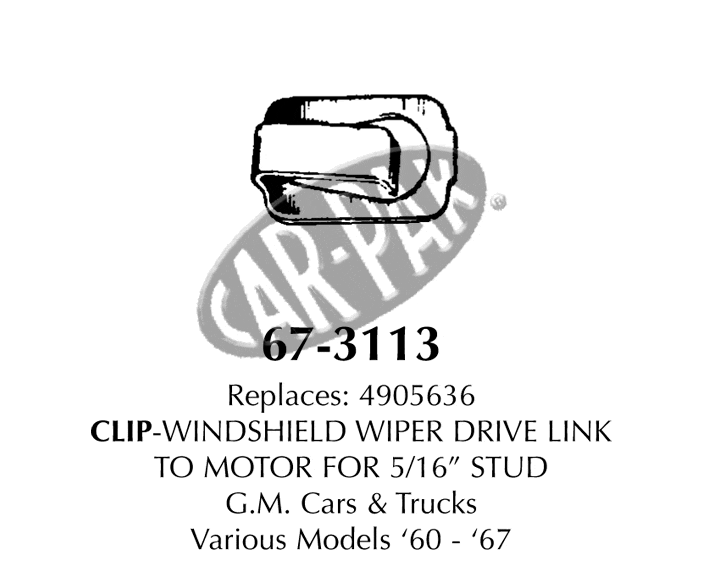 Clip Windshield Wiper